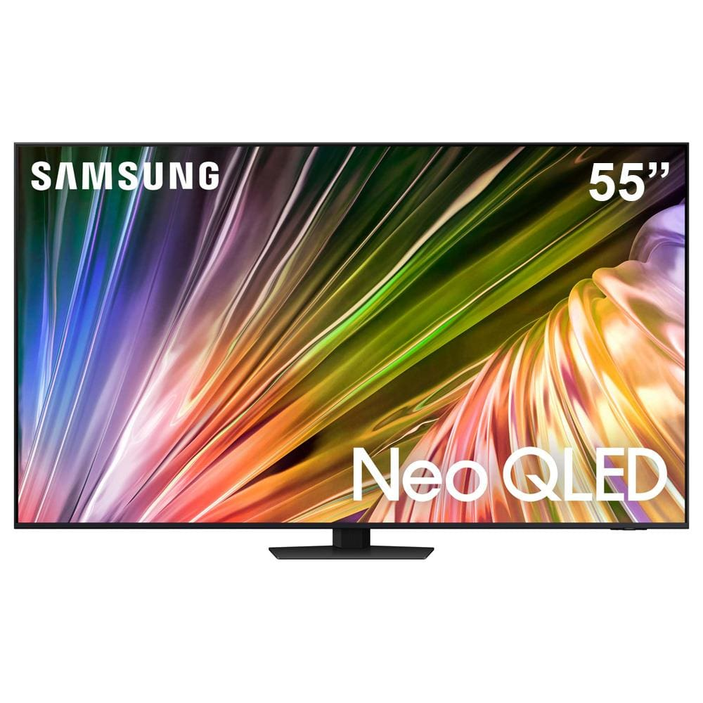 Smart TV 55 4K Samsung Neo QLED 55QN85D com Processador com AI, AI Energy Mode, Dolby Atmos, Alexa built in, Wi-Fi, Bluetooth, USB e HDMI