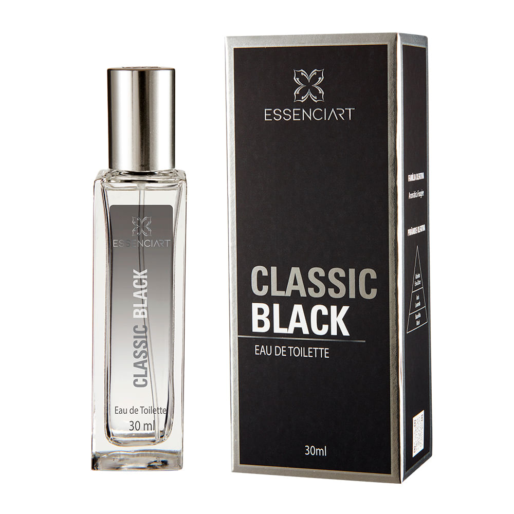 Essenciart classic black edt masc 30ml