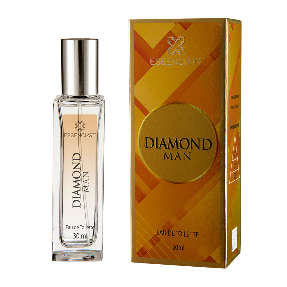 Essenciart diamond man edt masc 30ml