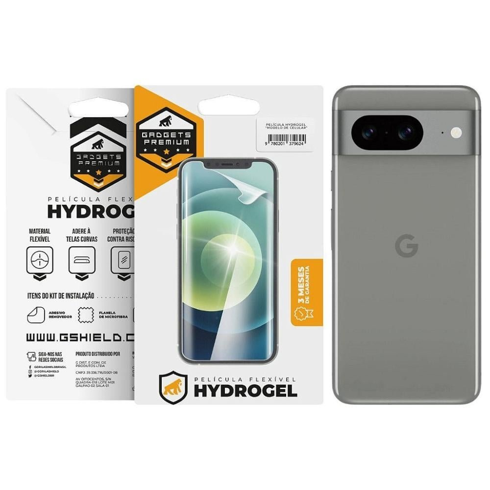 Pelicula para Google Pixel 8 - Traseira Hydrogel HD - Gshield