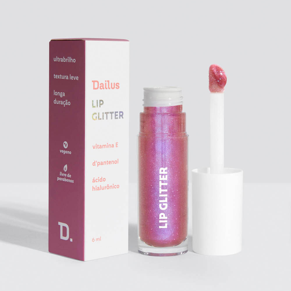 Lip glass dailus pink glass