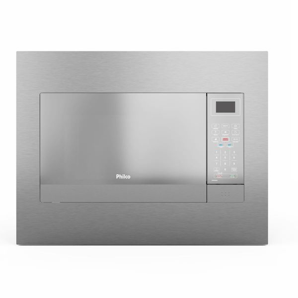 Micro-ondas de Embutir 26L Philco Limpa Fácil 1400W PMB26IEB 127V