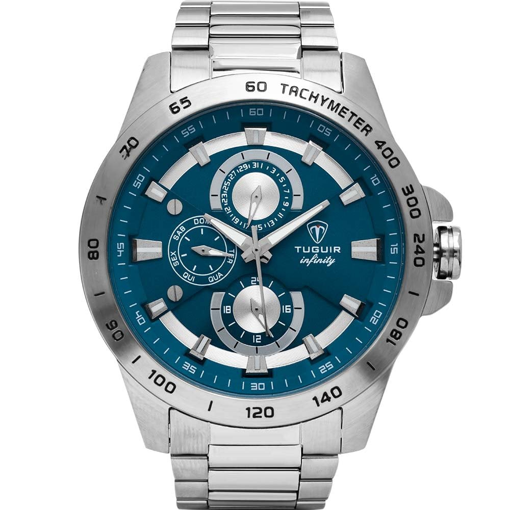 Relógio Tuguir Masculino Multifunction Infinity TGI37026