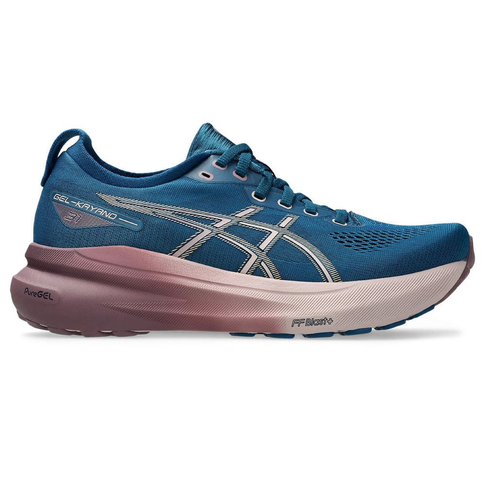 Tênis ASICS GEL-Kayano 31 - Feminino - Azul com Rosa