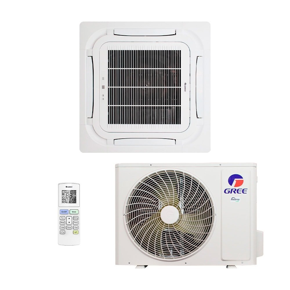 Ar Condicionado Split Cassete R-32 Gree G-Prime Inverter 36000 Btus Frio 220V Monofasico G