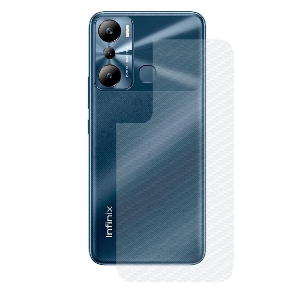 Película Infinix Hot 20i-Traseira Fibra de Carbono - Gshield