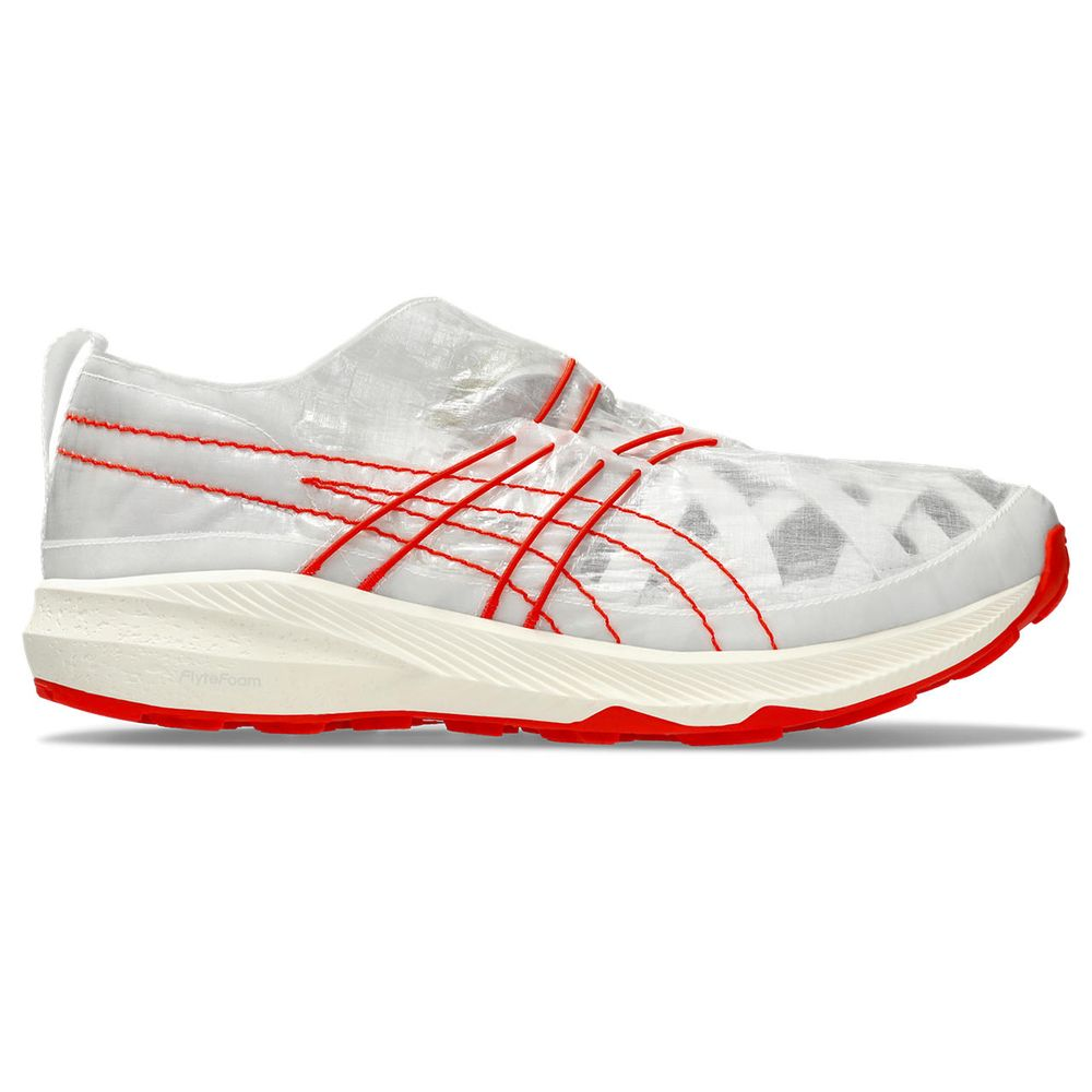 Tênis ASICS Archisite Oru x Kengo Kuma - Unissex - Branco e Vermelho