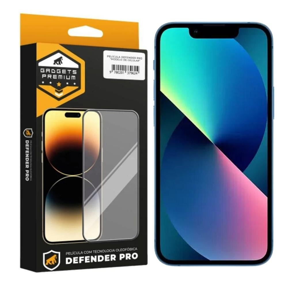 Pelicula para iPhone 13 Mini - Defender Pro - Preta - Gshield