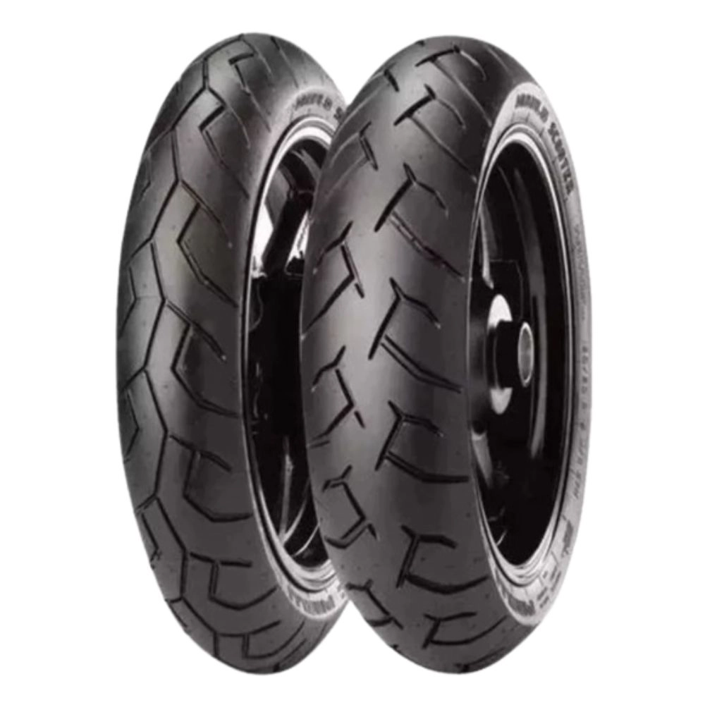 Kit Com 02 Pneus Pirelli 110/70R13 + 130/70R13 Diablo Scooter