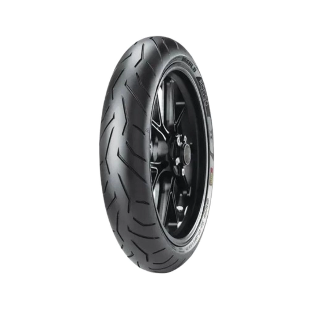 Pneu Dianteiro Para Moto Pirelli Aro 17 Diablo Rosso Ll 120/70R17 58W