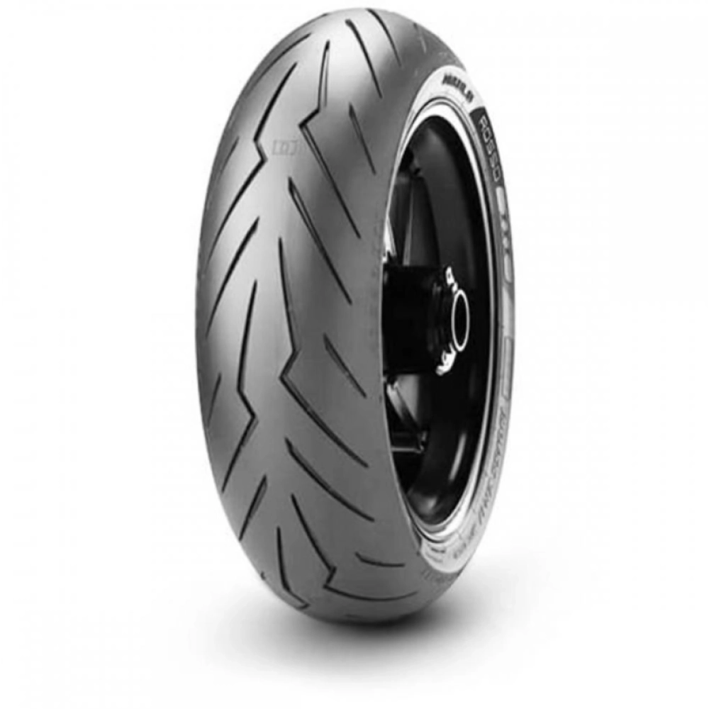 Pneu Traseiro Para Moto Pirelli Aro 14 100/90-14M/C 57P Diablo Rosso Scooter