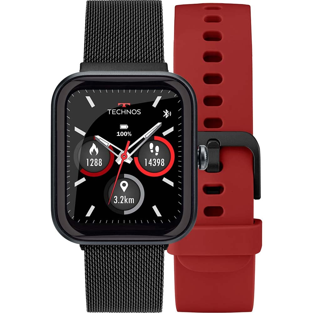 Smartwatch Technos Connect MAX Troca Pulseira TMAXAA/5P