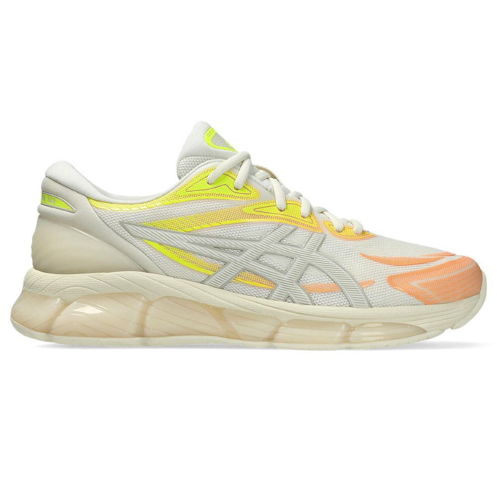 Tênis ASICS GEL-Quantum 360 VIII Paris - Masculino - Creme com Amarela e Laranja