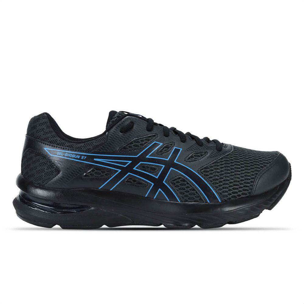 Tênis ASICS GEL-Shogun St - Masculino - Preto com Azul