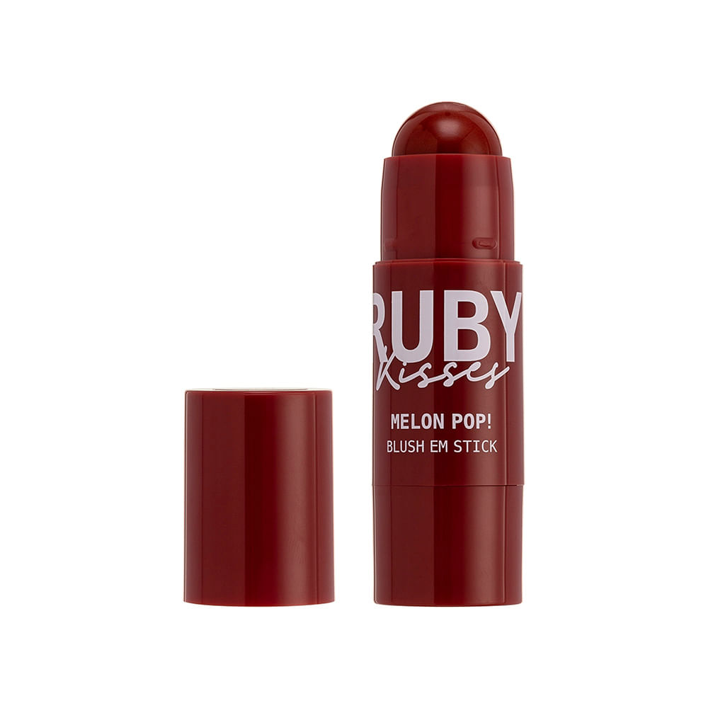 Ruby kisses melon pop blush em stick terracotta pop vinho