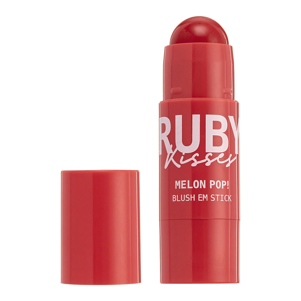 Ruby kisses melon pop blush em stick peach pop rosa