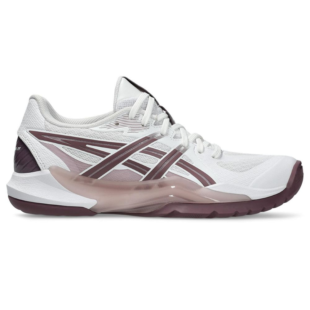 Tênis ASICS Powerbreak FF - Feminino - Branco com Rosa