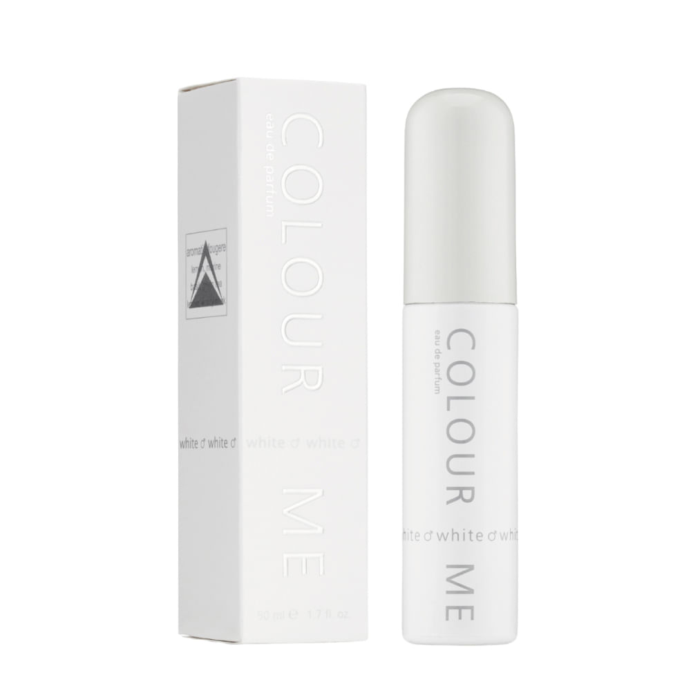 Colour me homme white eau de parfum