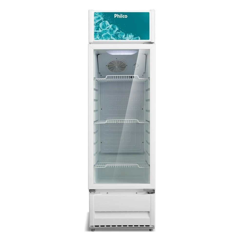 Refrigerador Expositor Philco 309L PRE319 Vidro Duplo Branco