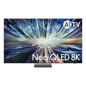 Samsung AI Big TV 85" Neo QLED 8K 85QN900D 2024, Processador com AI, Upscaling 8K AI, Mini LED, Som em Movimento Pro, Alexa built in 85"