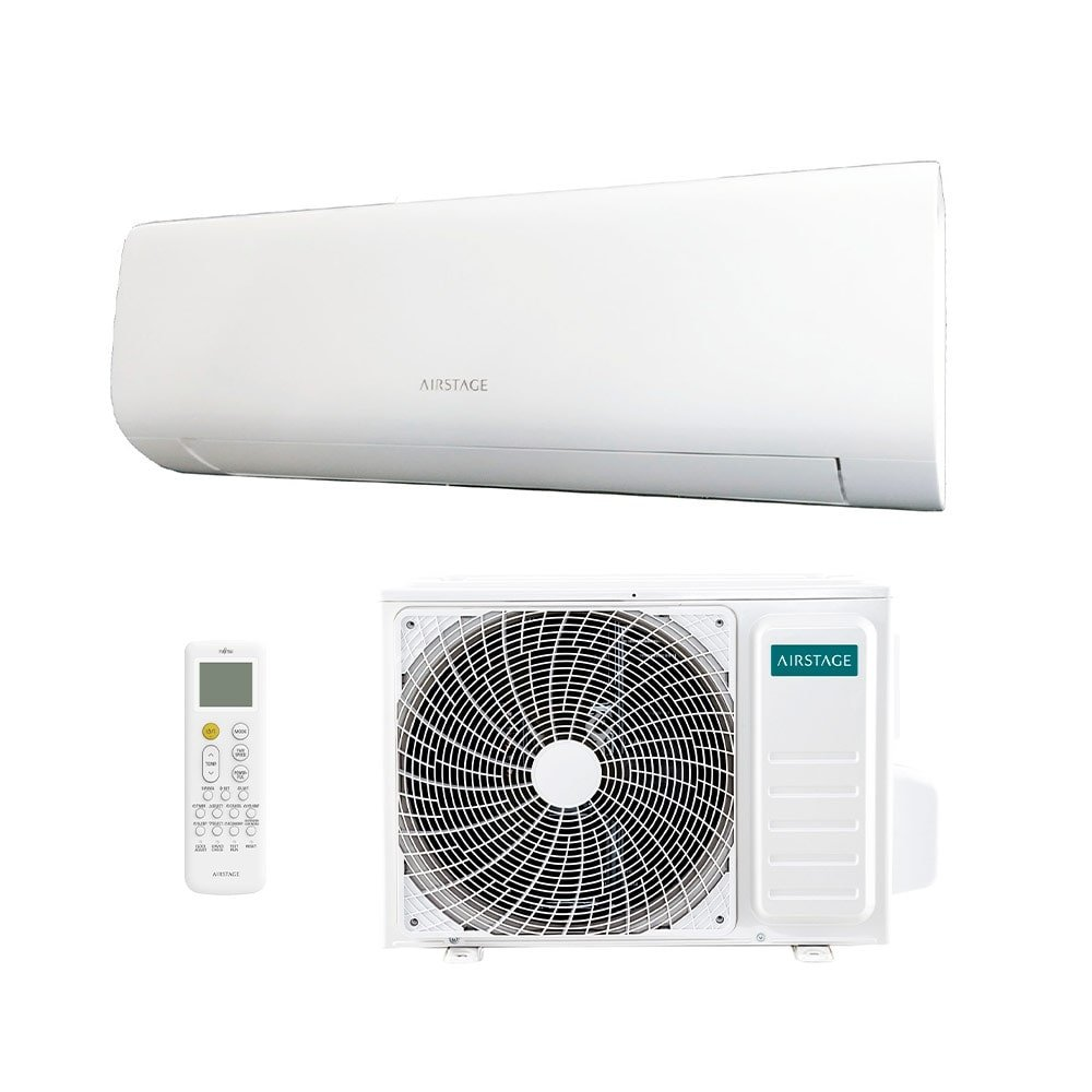 Ar Condicionado Split High Wall Inverter R-32 Fujitsu Airstage Essencial 9000 Btus Frio 22