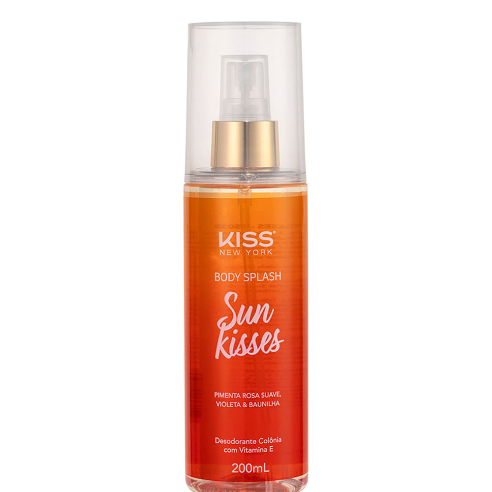 Body splash sun kisses kiss new york 235ml