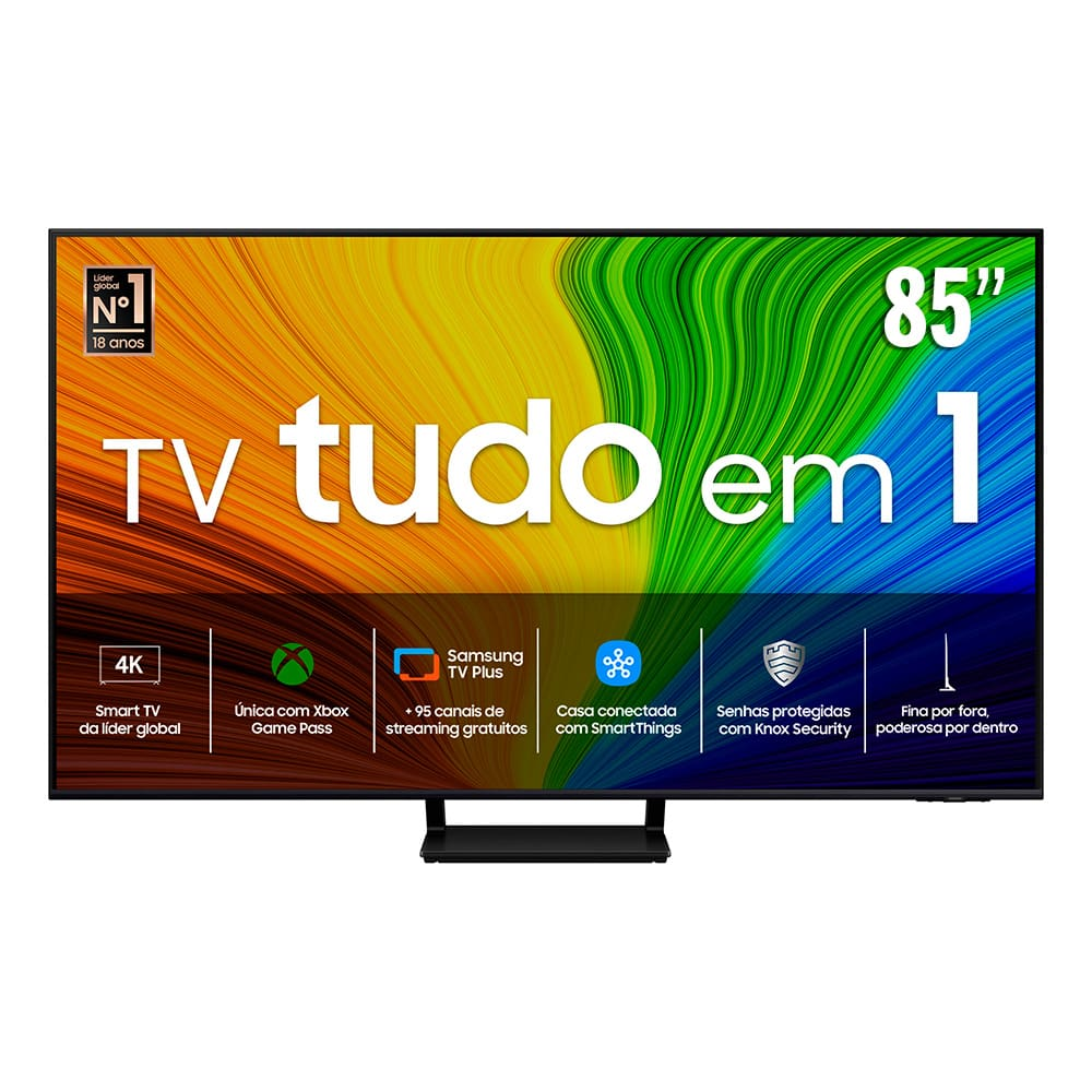 Smart TV QLED 85 4K Samsung 85Q70D Gaming Hub, AI Energy Mode, Alexa built in, Wi-Fi Bluetooth USB