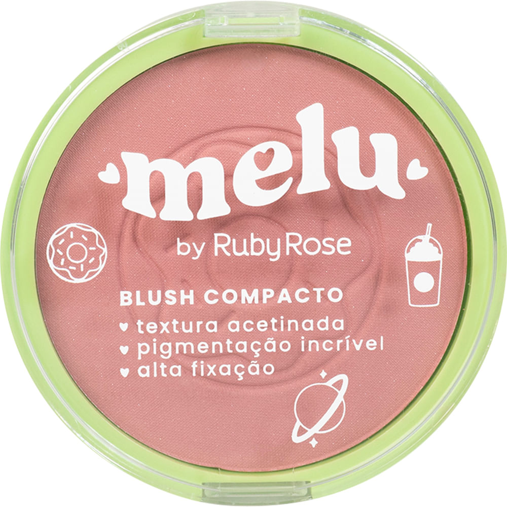 Blush compacto melu bubblegum