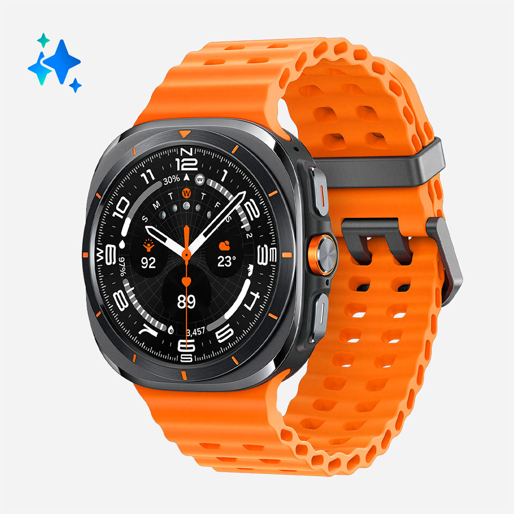 Galaxy Watch Ultra LTE 47mm Titânio Cinza com 1,47", 4G e 32GB