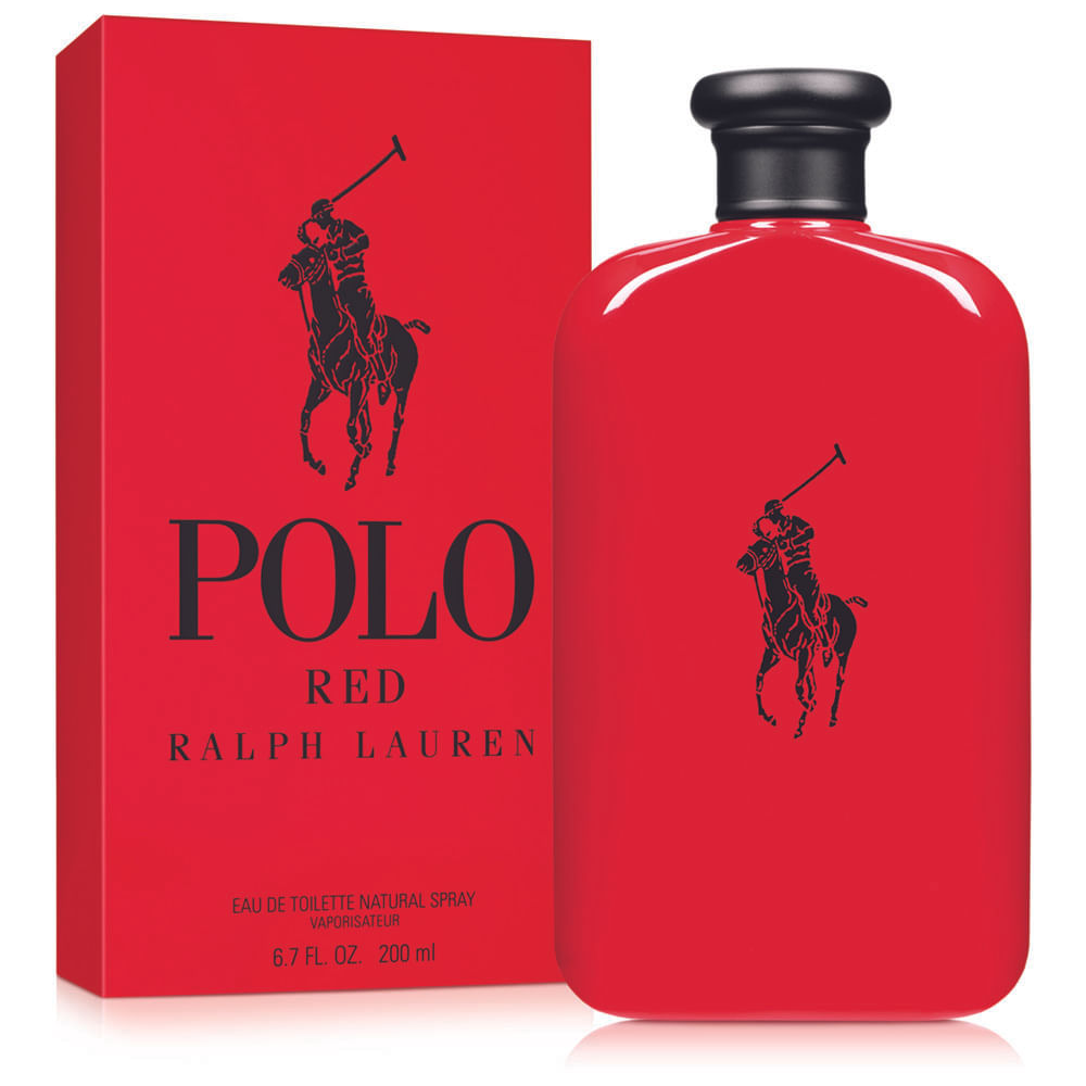 Perfume Ralph Lauren Polo Red Masculino Eau de Toilette 200ml Único