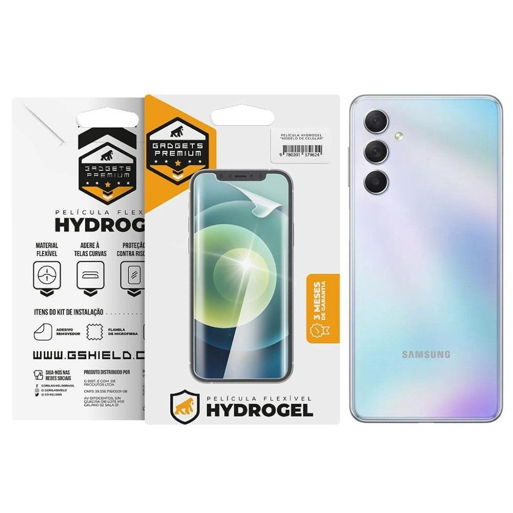 Pelicula para Galaxy M54 5G - Traseira Hydrogel HD- Gshield