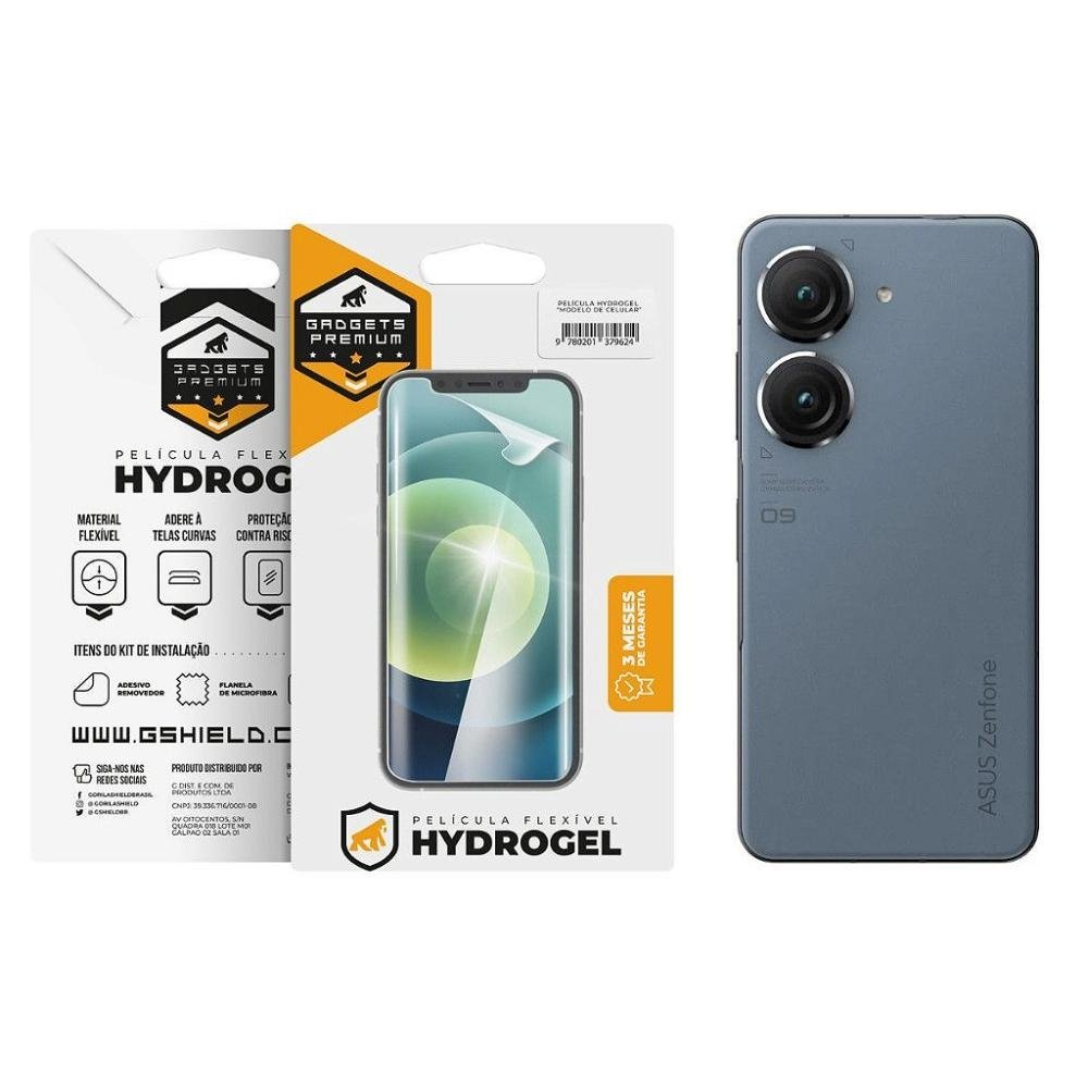 Pelicula para Asus Zenfone 9 - Traseira Hydrogel HD- Gshield