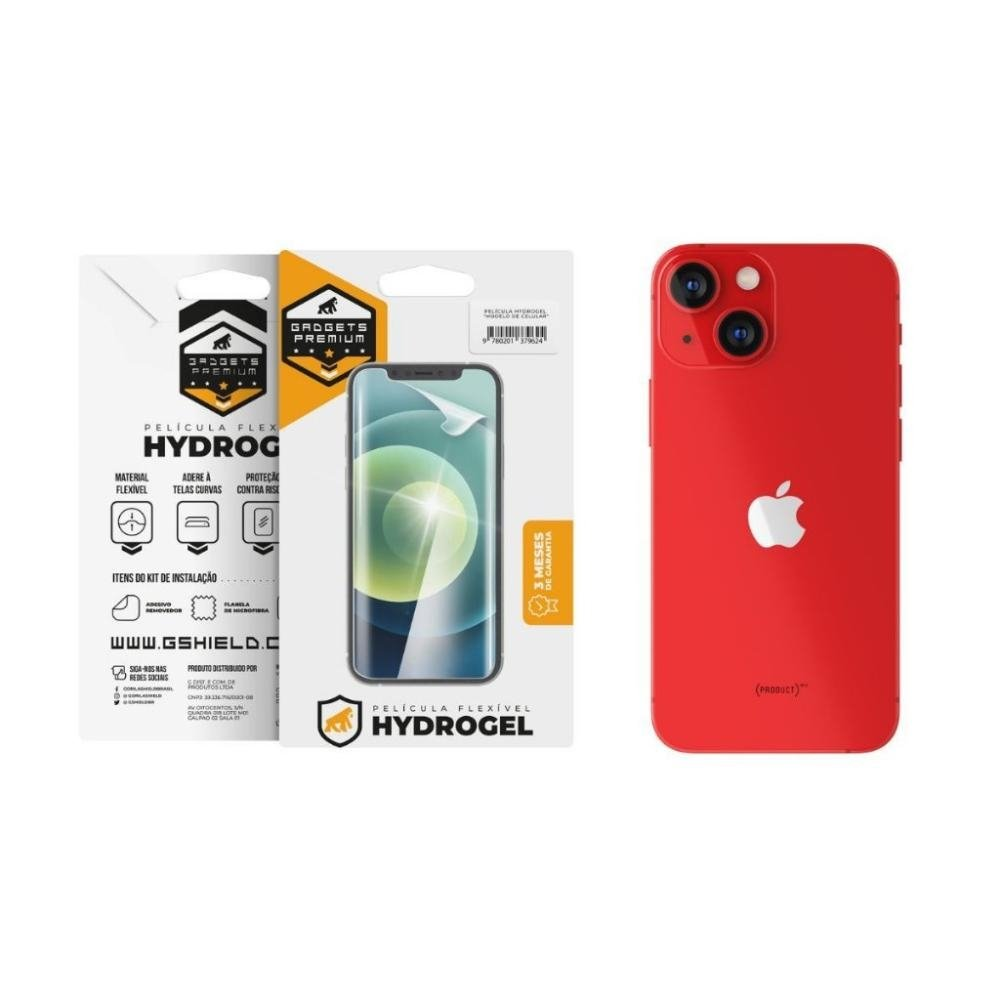 Pelicula para iPhone 13 Mini - Traseira Hydrogel HD- Gshield