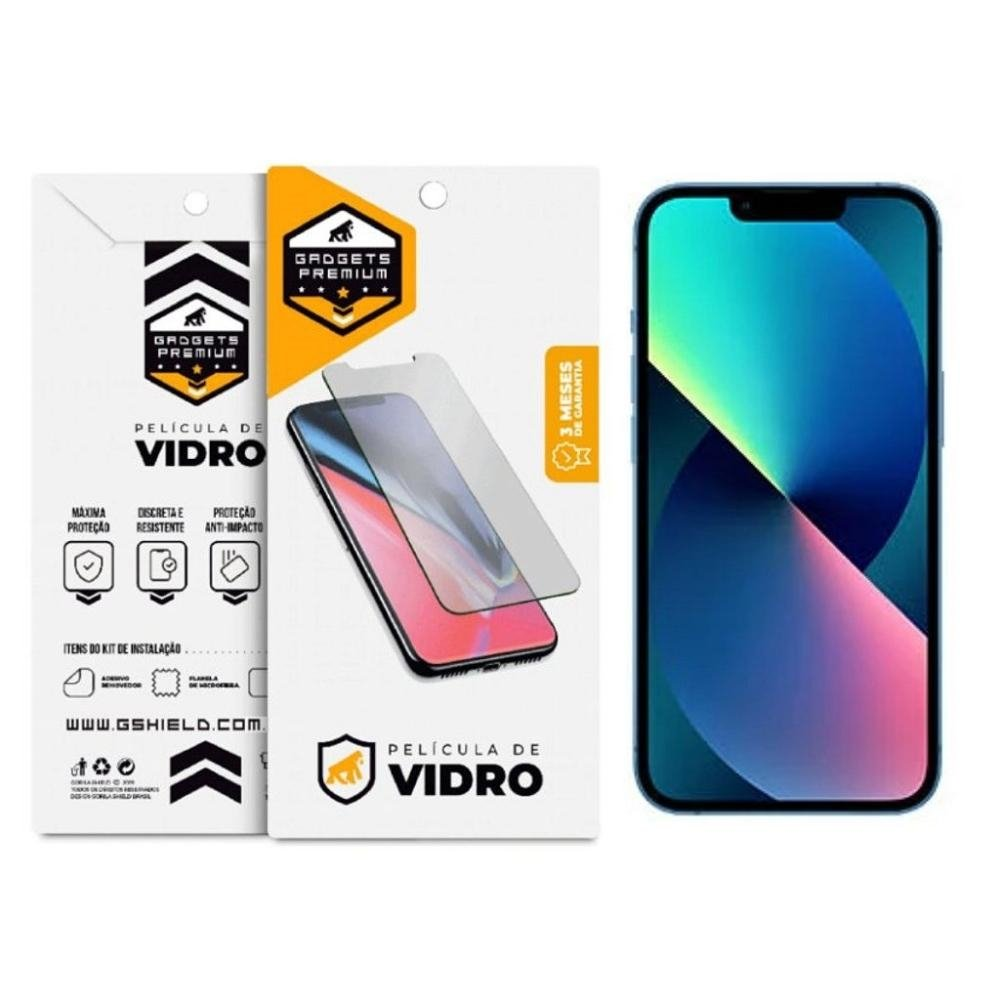 Pelicula para iPhone 13 - Vidro Dupla - Gshield