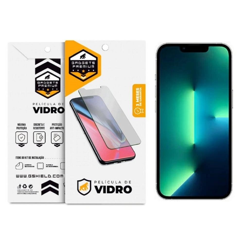 Pelicula para iPhone 13 Pro - Vidro Dupla - Gshield