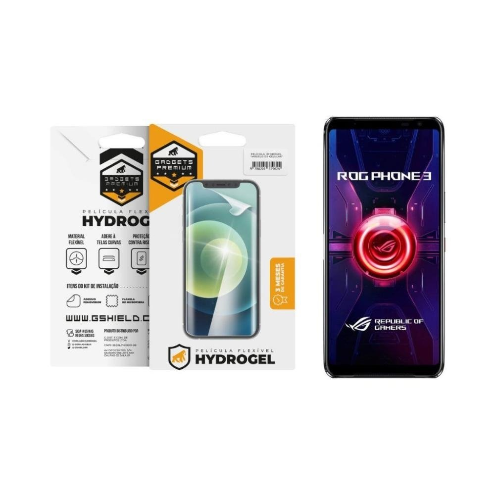 Pelicula para Asus Rog Phone 3 - Hydrogel Gamer Fosca - Gshield