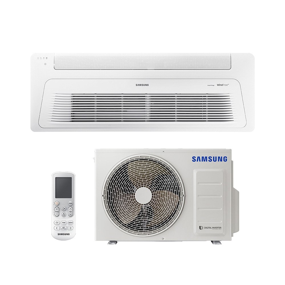 Ar Condicionado Split Cassete 1 Via Inverter Samsung Windfree R-32 17000 Btus Quente/frio