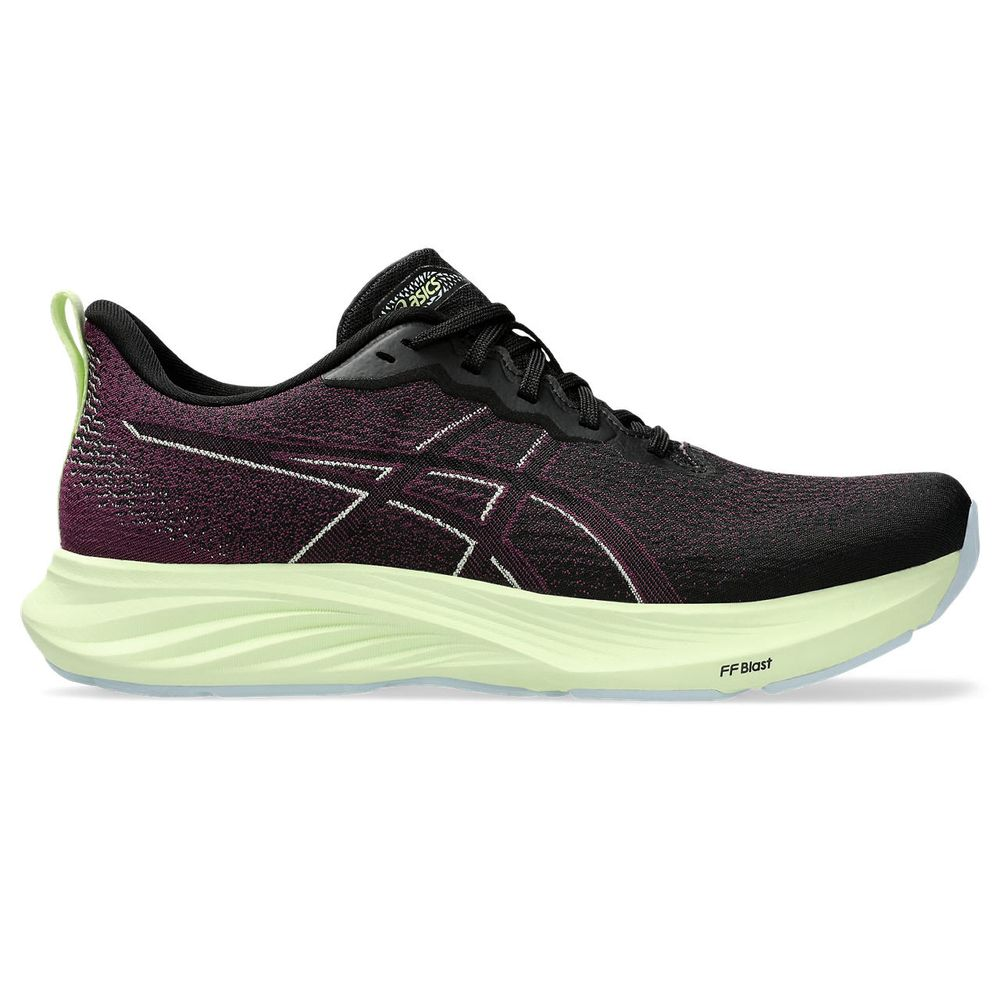 Tênis ASICS Dynablast 4 - Feminino - Roxo com Verde