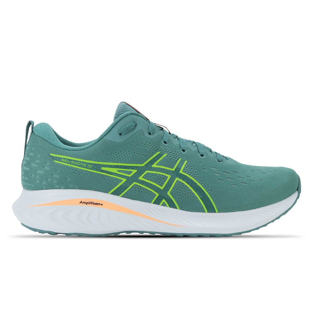 Tênis ASICS GEL-Excite 10 - Masculino - Verde com Branco