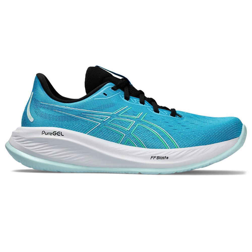 Tênis ASICS GEL-Cumulus 26 - Masculino - Azul com Branco