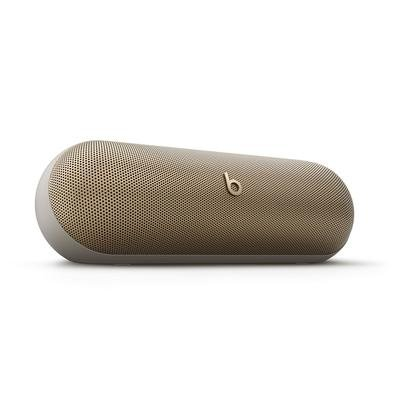 Caixa de Som Portátil Beats Pill, Bluetooth, IP67, Até 24 hr de bateria, Compativel com Ios e Android, Dourado Champanhe - MW463BE/A