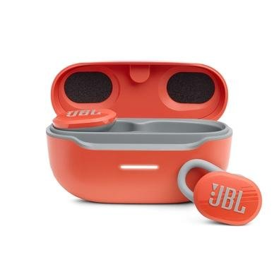 Fone de Ouvido Sem Fio Esportivo JBL Endurance Race, Bluetooth, IP67 Resistente à Água, Coral - 28913582