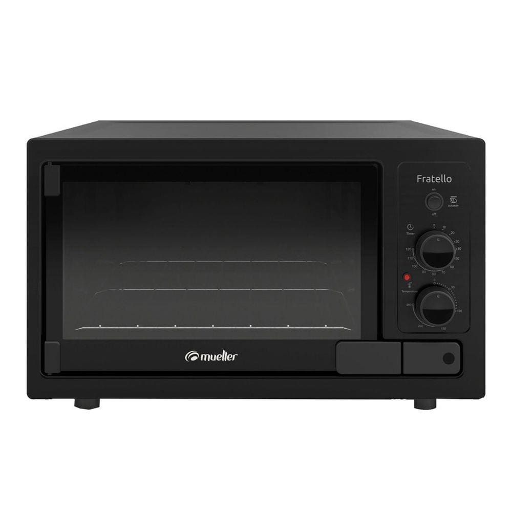 Forno Elétrico de Bancada 44 Litros Fratello Mueller 127V Preto Fosco - 110V