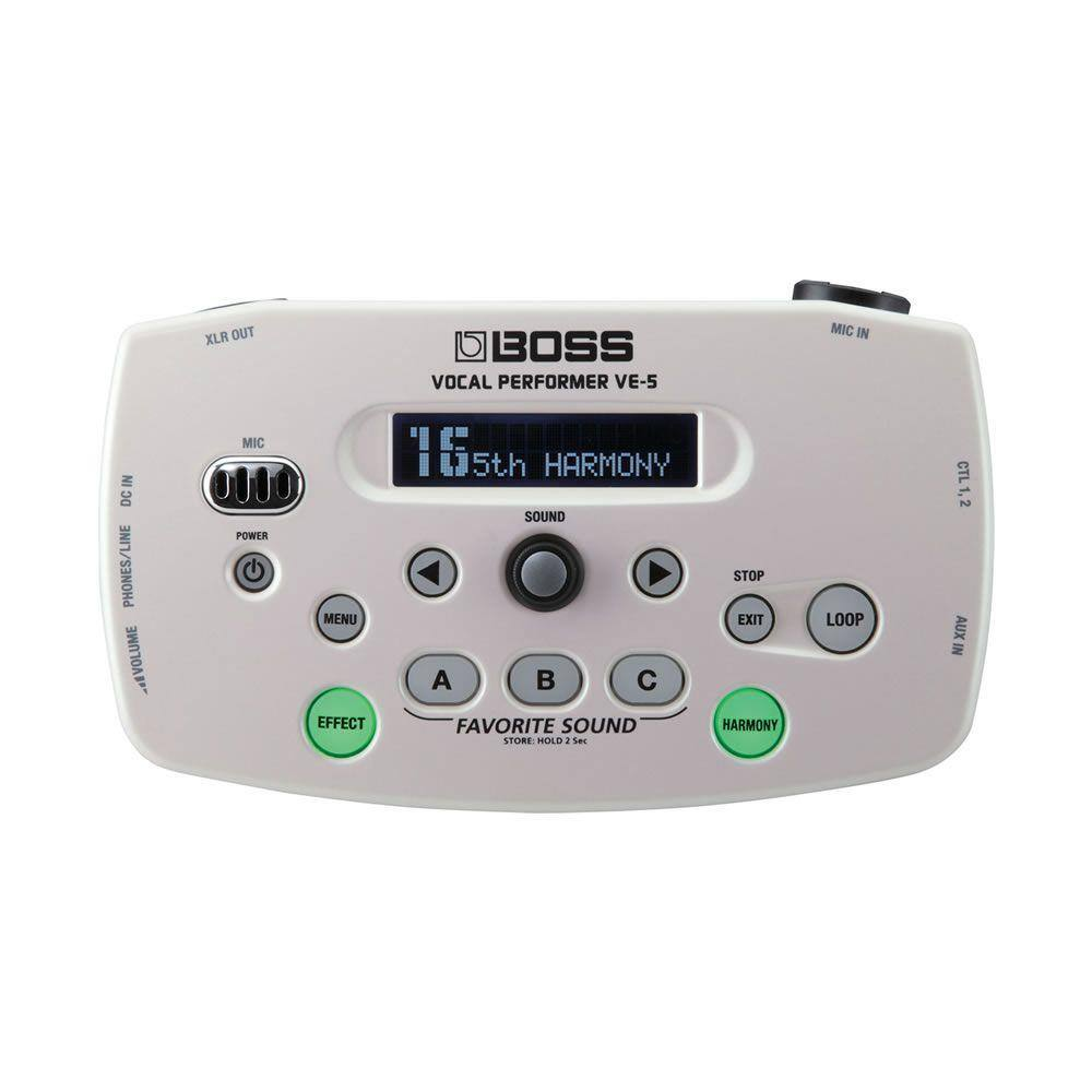 Processador Boss Ve-5 Para Voz (Branco)