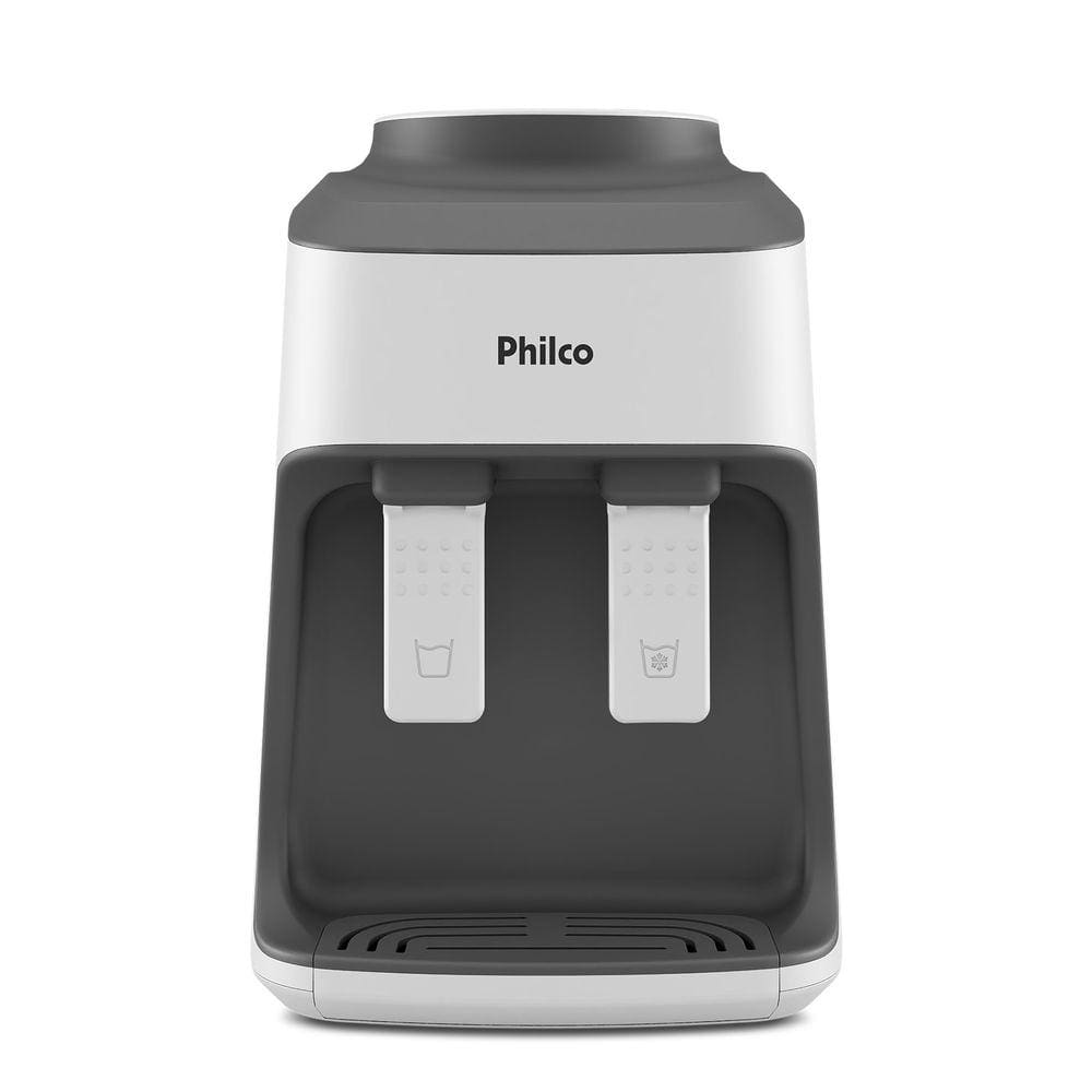 Bebedouro De Água Eletrônico Philco 10L e 20L Bivolt Cinza e Branco - PBE16