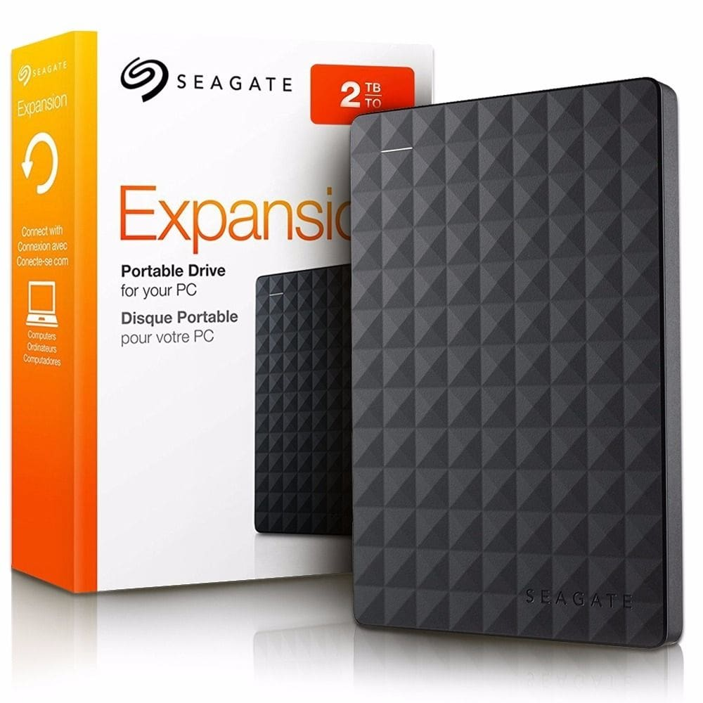 Hd Seagate Expansion 2Tb Portátil Usb 3.0