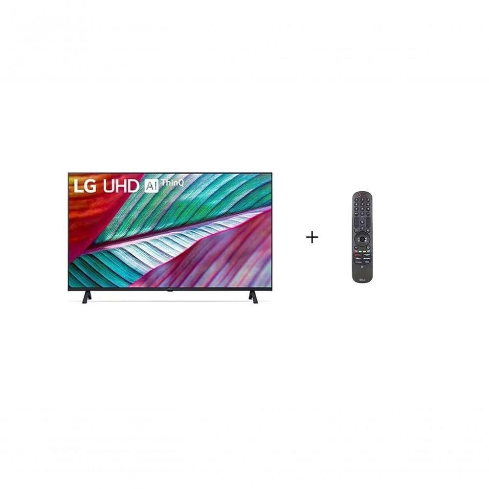 Smart TV LG UHD 43" 4K HDR10 AI ThinQ Wi-fi Bluetooth HDMI USB Alexa 43UR7800PSA + Controle Remoto LG Smart Magic MR23GN