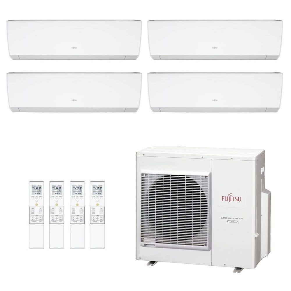 Ar-Condicionado Multi Split Inverter Fujitsu 35.000 (1x Evap HW 9.000 + 1x Evap HW 12.000) Quente/Frio 220V - 220V