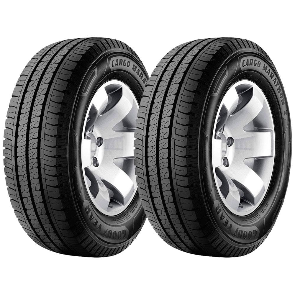 Pneu Goodyear Cargo Marathon 2 205/70 Aro 15 106R - 2 Unidades