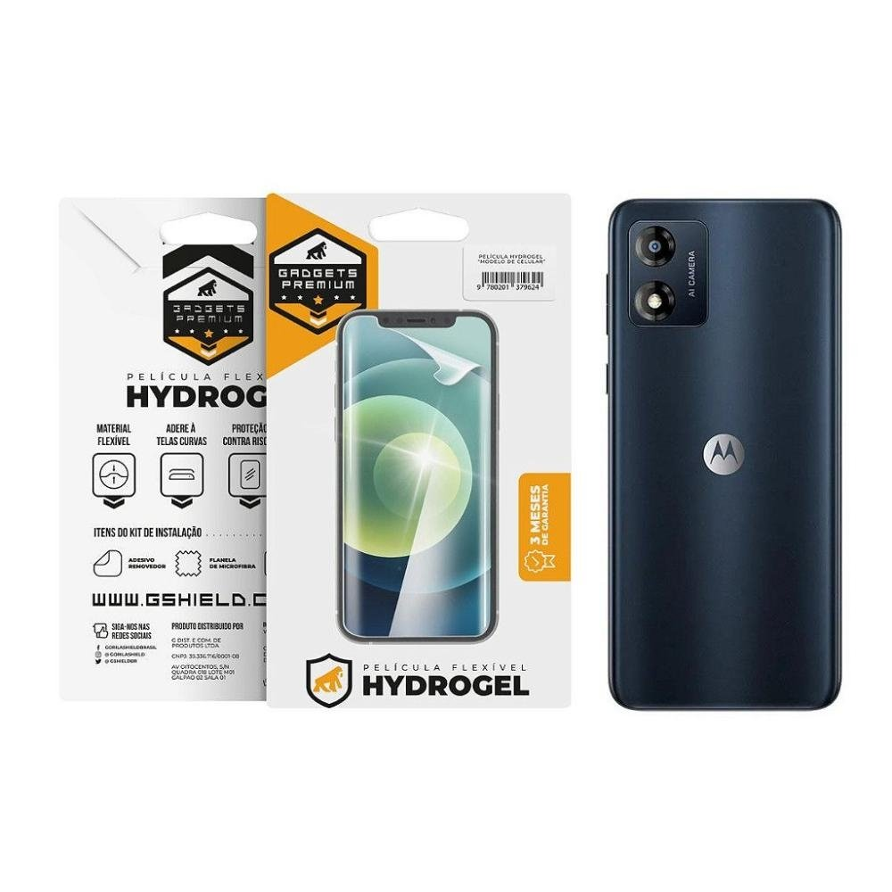 Pelicula para Motorola Moto E13 - Traseira Hydrogel HD- Gshield